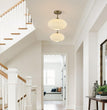 BOKT Milk White Glass Ceiling Light for Bedroom Stairway